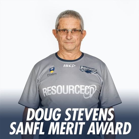 Doug Stevens Receives SANFL Merit Award